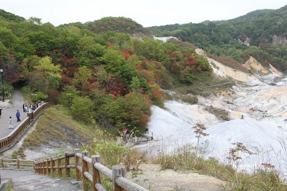 北海道自駕遊Day 3行程_登別地獄谷2