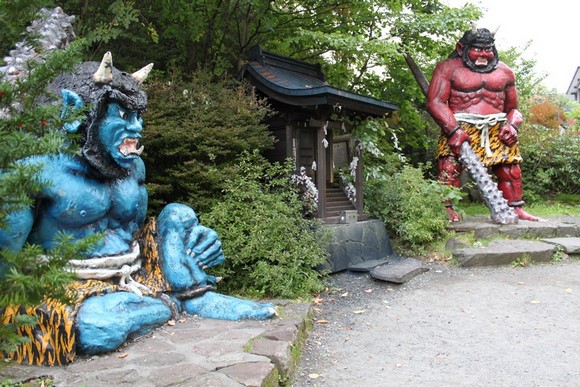 北海道自駕遊Day 3行程_登別溫泉-紅藍二鬼