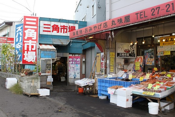 北海道夏天自駕遊Day 6行程_小樽三角市場1