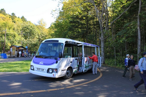 北海道自駕遊Day 2行程_豐平峽接駁車