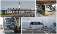 經港珠澳大橋從澳門到香港機場：機場直達巴士、金巴接駁巴士乘車指南+水陸路比較