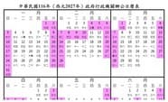 【2027行事曆】台灣國定假日出爐！最強請假攻略，連假請2天狂放11天